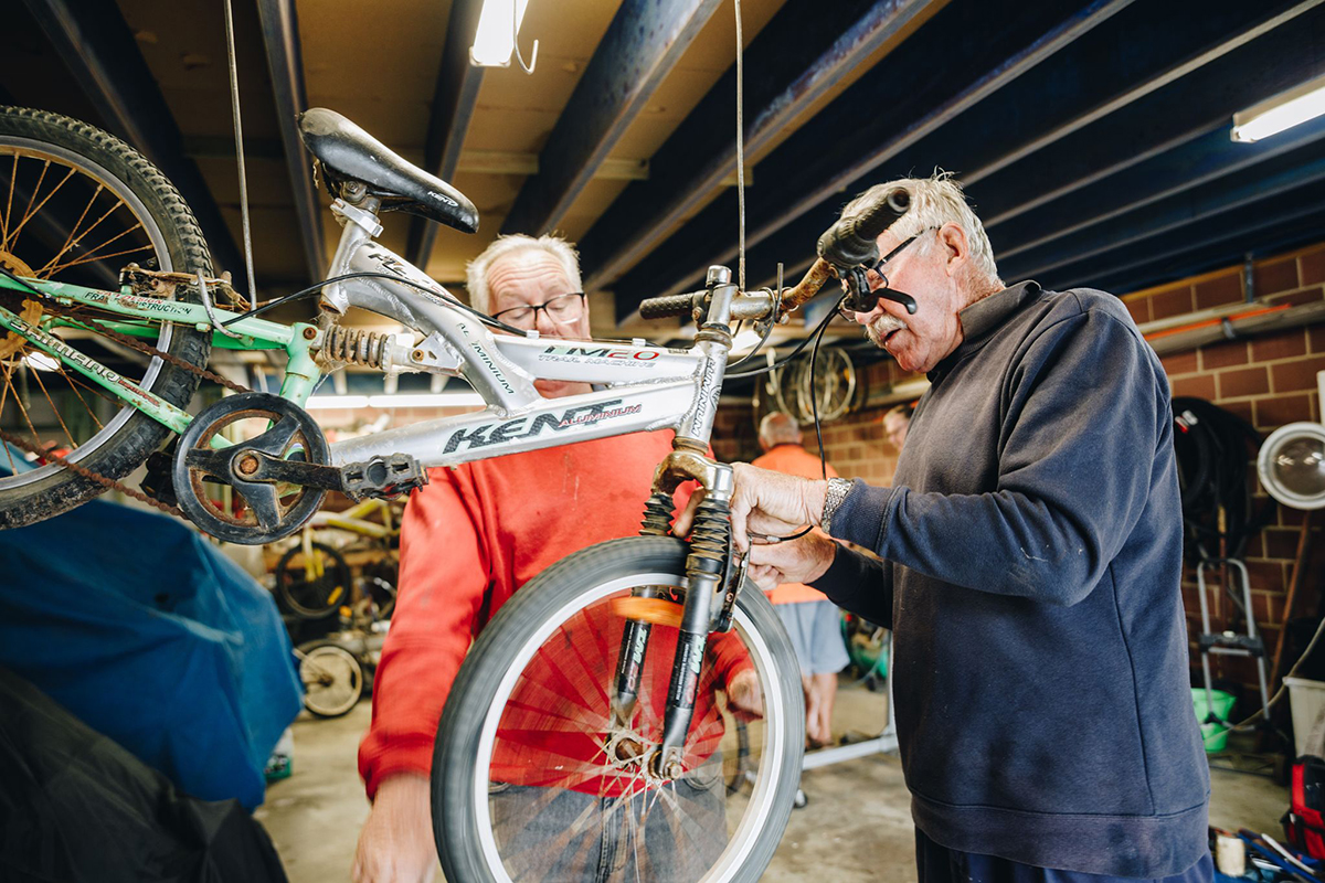 Bicycles for Humanity project in Esperance