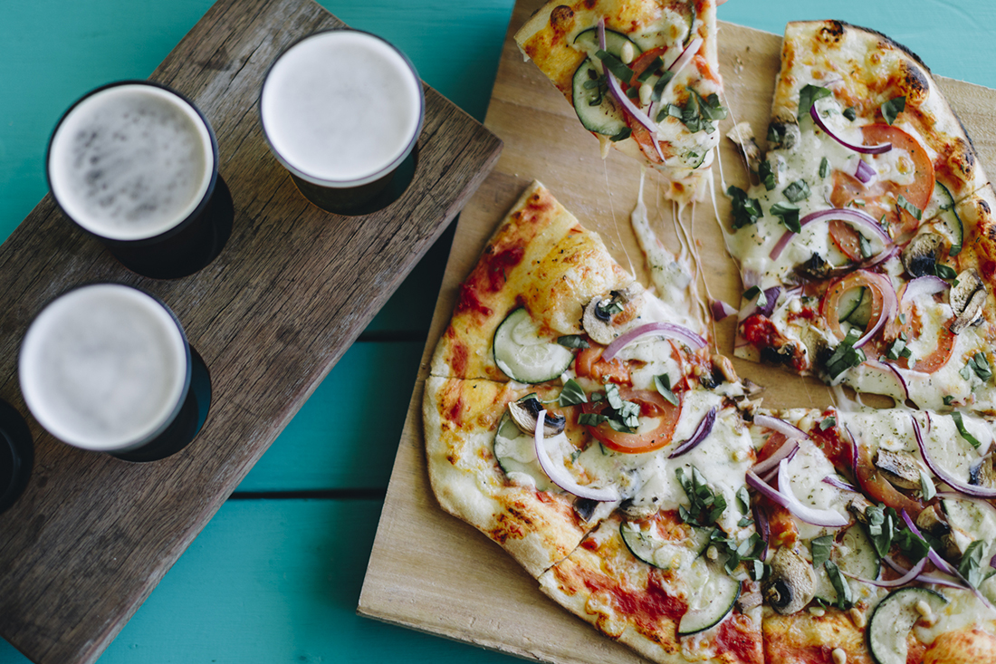 Lucky Bay Brewing Woodfired Pizza