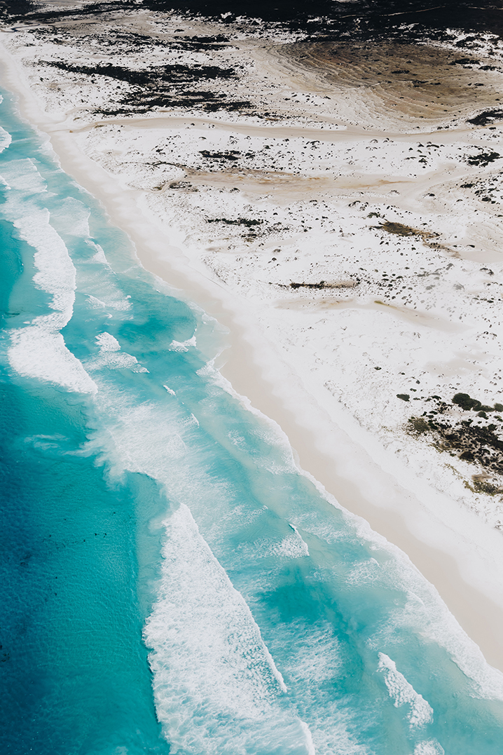 Esperance's best beaches via HeliSpirit's helicopter