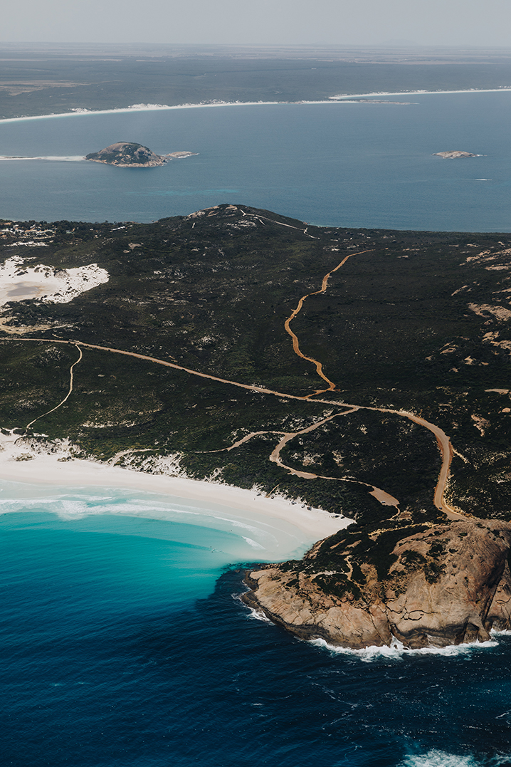 Esperance's best beaches via HeliSpirit's helicopter