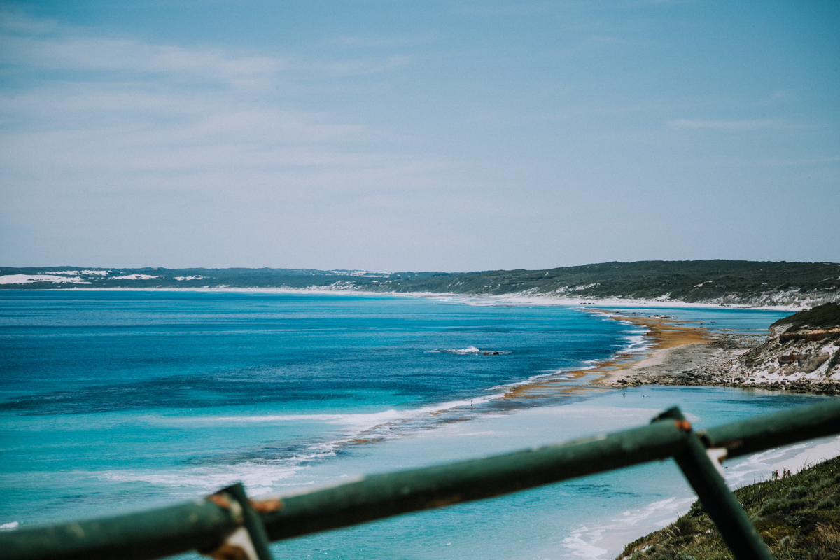 Looking out to Eleven Mile Beach