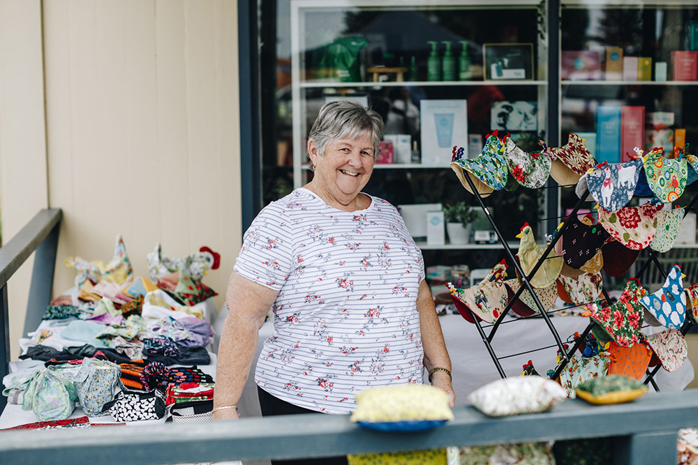 Margaret Horton at Esperance Museum Village Markets