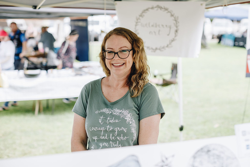 Wildberry Art at Esperance Museum Village Markets